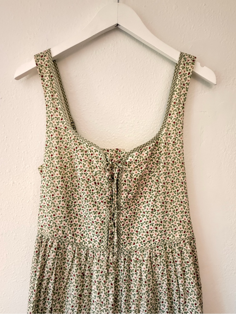 Christy Dawn Adele Cotton Dress in Strawberry